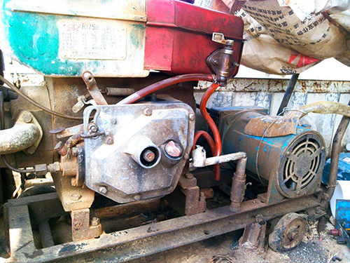 中阳单杠柴油机发电机出租